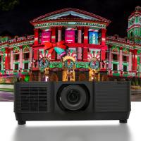Projection vidéo 3D de bâtiment extérieur avec projecteur laser 15000 lumens