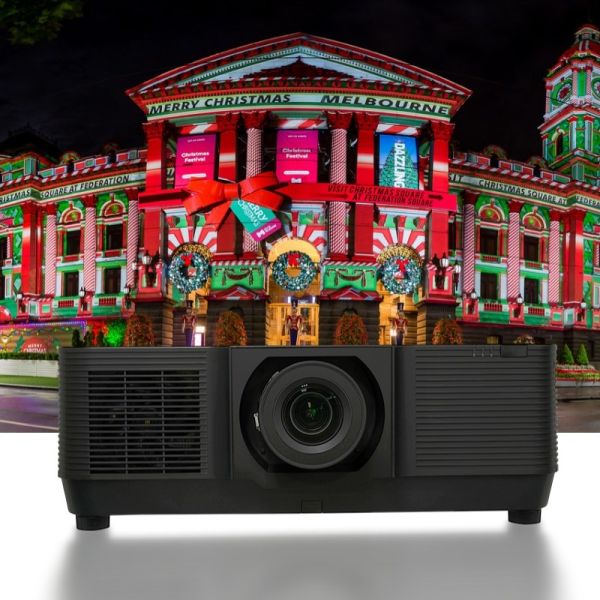 3D Video Mapping 15000 Lumen Outdoor Building Projector 3LCD Laser WUXGA Projection