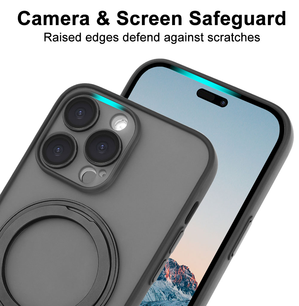 Kickstand Phone Case for Iphone X 7 8 10 11 12 13 14 15 Max Pro Plus Ring Cover Magnetic Wireless Charging Sjk257 Laudtec