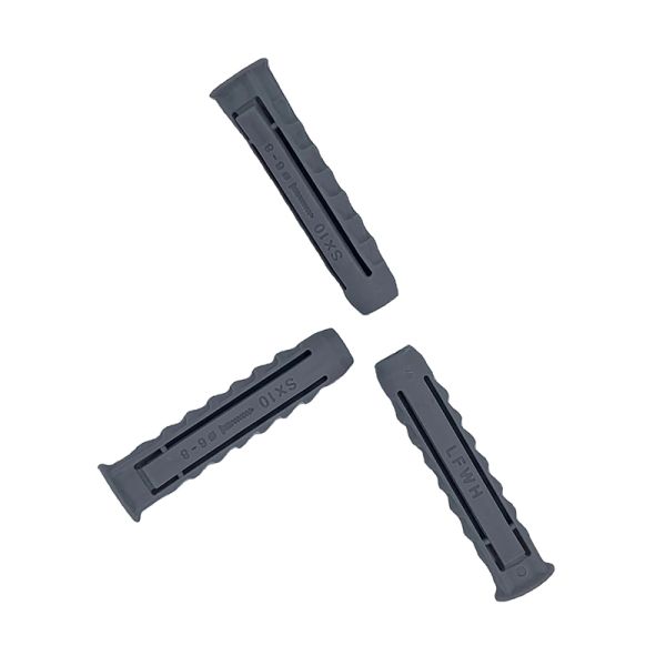 60mm Diameter Concrete Screw Plastic Anchor Fasteners For Building Construction