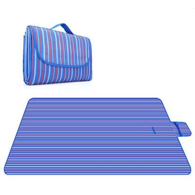 Oxford Fabric Outdoor Sand Proof Beach Blanket Custom Logo Acceptable