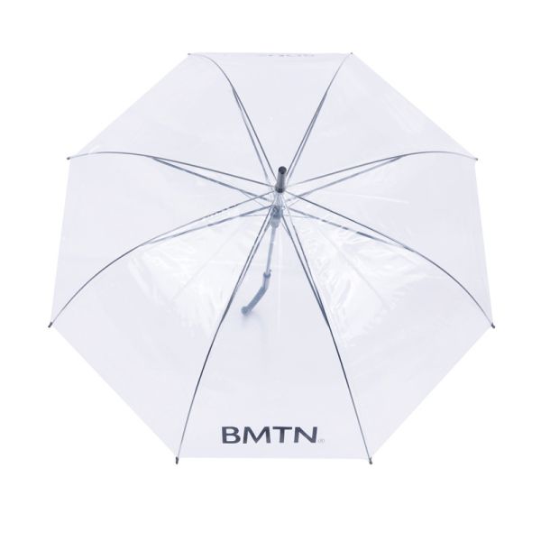 Transparent PVC Color Straight Rod Umbrella Three-Folding Design for All in 1 Function