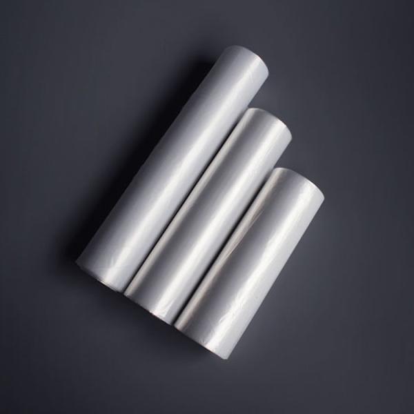 Clear Plastic 10 Micron Commercial Food Bags Flat Poly For Food Packaging