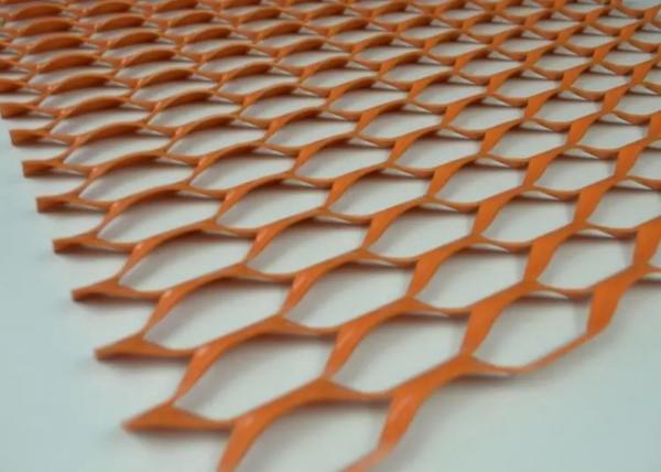 Hot Dipped Galvanised Expanded Metal Mesh For Filter Element / Medicine
