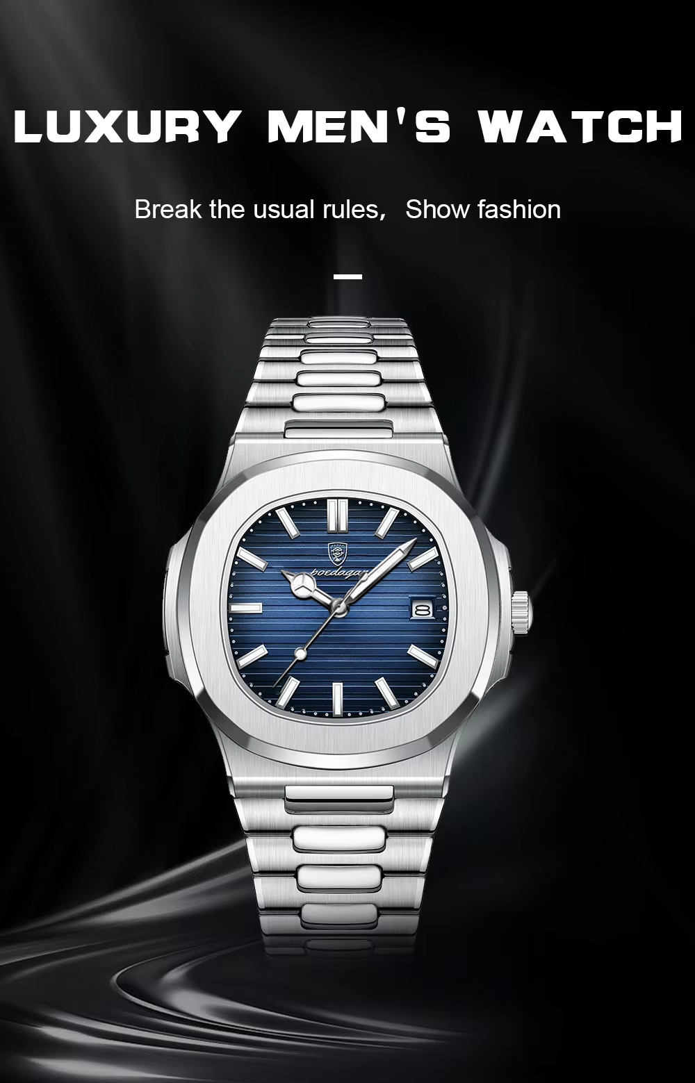 SHX Nautilus-style Quartz Watch