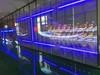 LED Video Wall with Glass Transparent Panels