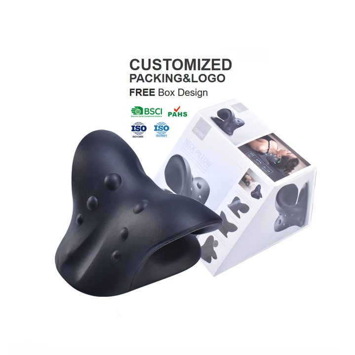 EVA Material Neck Stretcher Cervical Traction Device with Customized Color and CE ROHS Certification for Neck Pain Relief