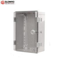 Boîte de contrôle électrique transparente anti 50x400x200 acide imperméable de base en plastique d'ABS