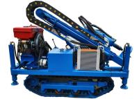Mini máquina de perforación hidráulica sobre orugas para ingeniería