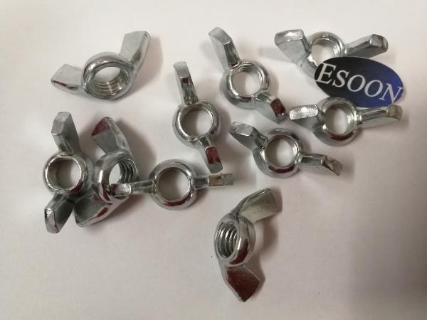 DIN315 Wing nut with rounded wings,ASME B18.6.9 Wing Nut,M3-M16,Zinc Plating,Carbon Steel,Alloy Steel