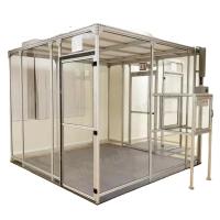 ISO Modular Clean Room Booth Classe personalizada 100-100000 Para laboratório