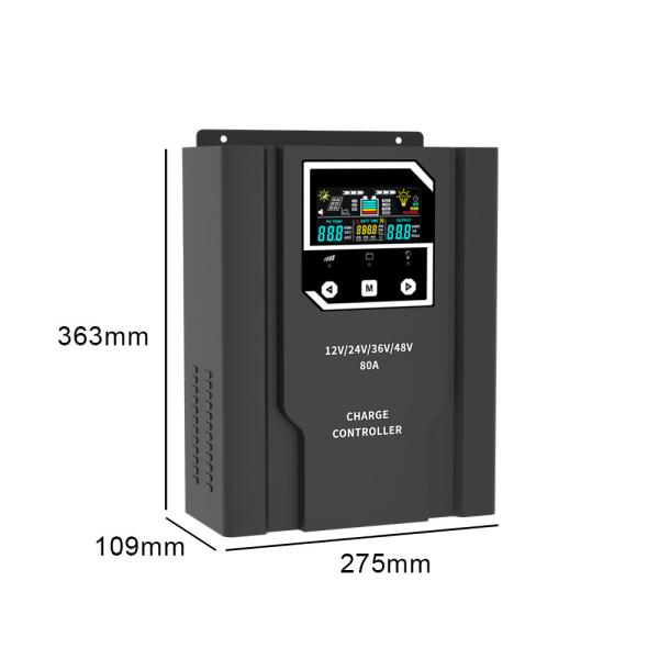 30A MPPT régulateur solaire 12V Auto écran LCD régulateur de charge de batterie solaire