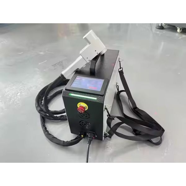50W 100W 200w Pulse Laser Rust Removal Machine Portable Laser Cleaner for Metal Rust Cleaning Hand Held Laser Cleaning Machine
