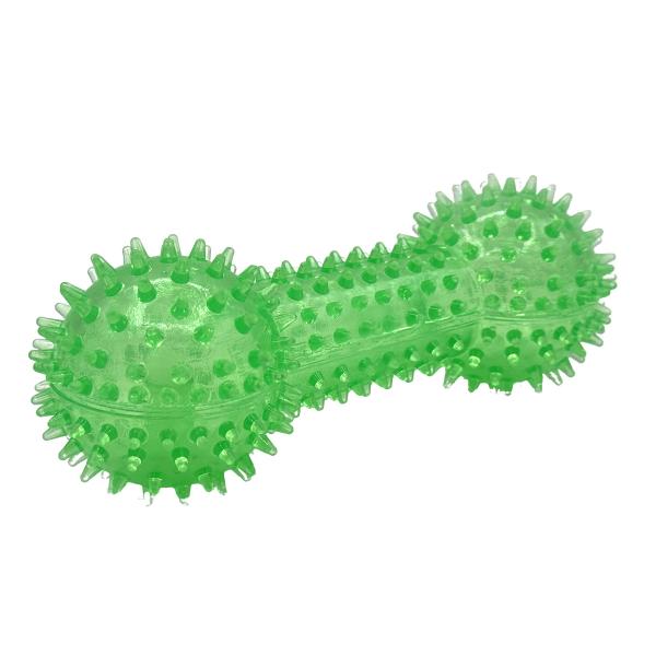 TPR Dental Bone Shape Dog Toy Safe Durable For Teeth Cleaning Chew Play