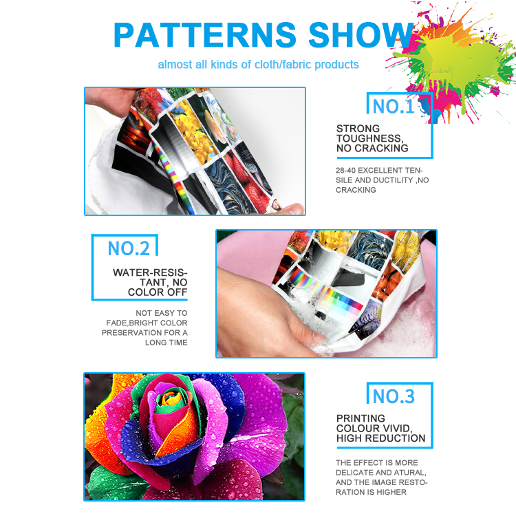 FCOLOR Factory Delivery DTF Machine Film Printer Heat Transfer Printing T Shirt Printing Xp600 Printer Head A3 DTF Printer