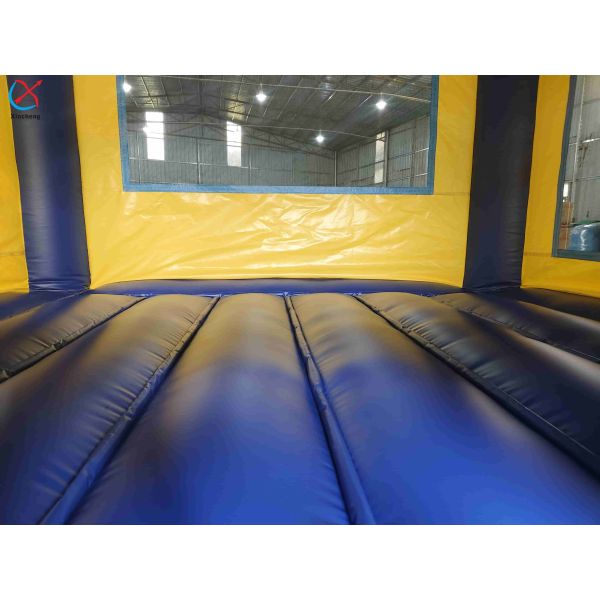 Factory OEM/ODM Inflatable Jumping House Blue Square Bouncy House Castle