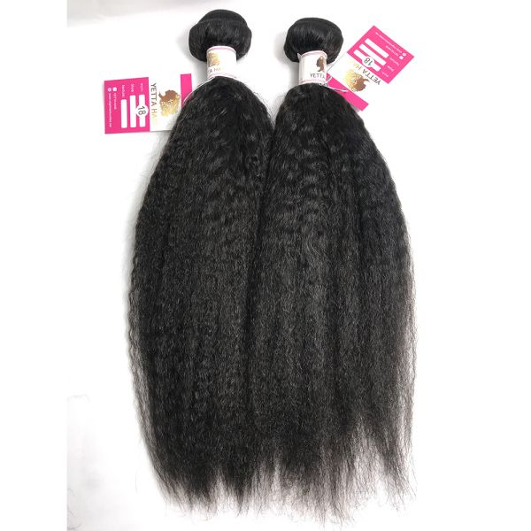 13x4 Lace Frontal Kinky Straight Peruvian Human Hair Weave 10A Grade