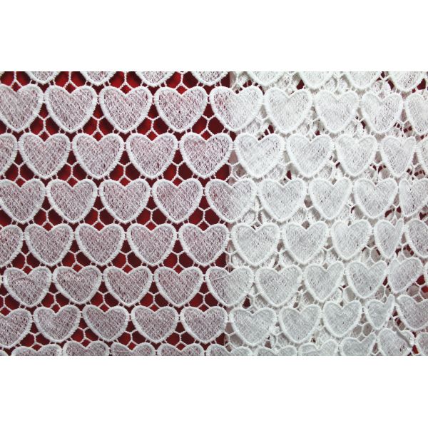 Apparel Accessories Chemical Lace Fabric  Water Soluble Embroidery  lace fabric  in Different  Color