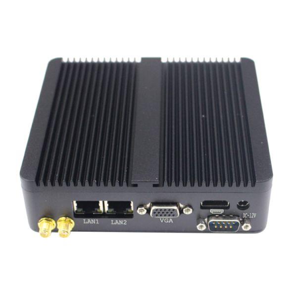 Núcleo Intel J1900 do quadrilátero do SSD da caixa 128G do ITX do computador industrial MINI