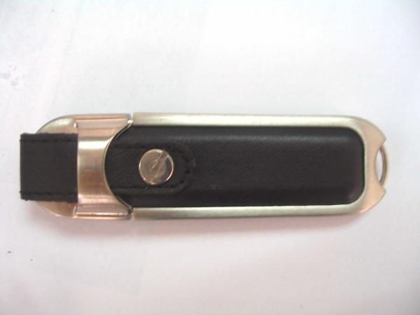Memoria USB de cuero más caliente AT-030B