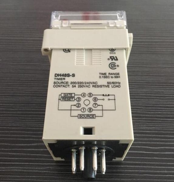 DH48S-S Digital Timer Time Delay Relay 220V 0.01S - 99H 99M 8 Pins with Base Socket