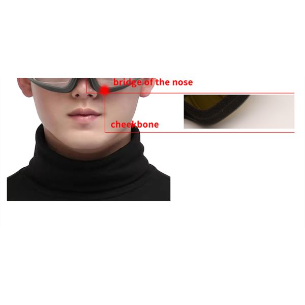 Classic CE En166 Biodegradable Accessories Nurses Safety Stone Wall Dark Lens Myopia Stylish Working Protective Glasses