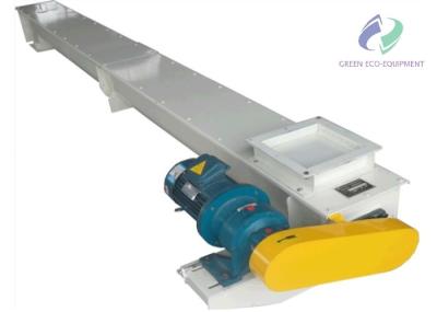 High Power Long Distance Feed Screw Conveyor For Sand Grain Loose Materials