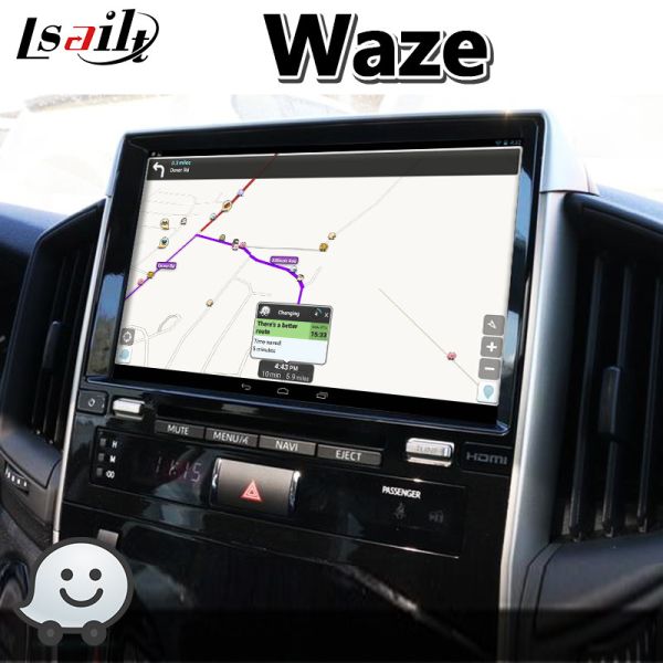 Lsailt Android мультимедийный видеоинтерфейс для 2018-2022 Toyota Land Cruiser LC200 GX-R LC 200 GXR