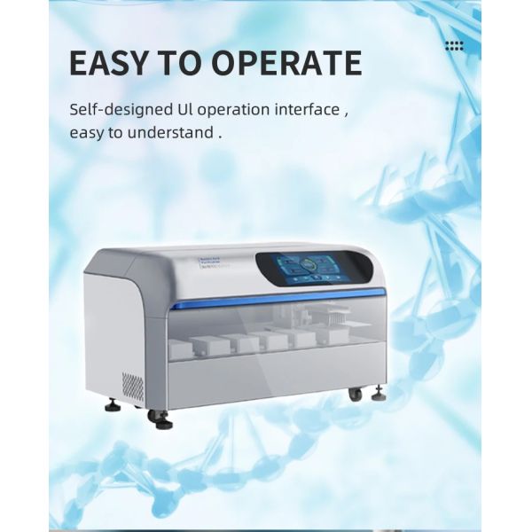 High Collection Efficiency Nucleic Acid Purification Column System 907*495*571mm Size