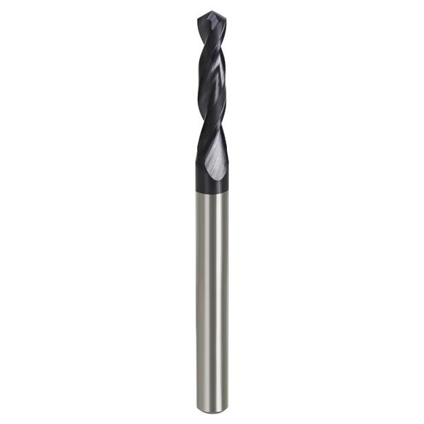 Carbide Round Shank Drill Bits With Titanium Nitride Coating