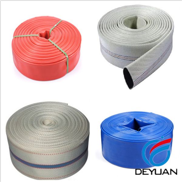 Nature Rubber Marine Fire Fighting Equipment EPDM Lined Fire Hose