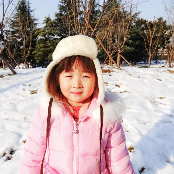 Sheepskin Kids Trapper Hat , Winter Baby Fur Hat Plush Style ODM Designs