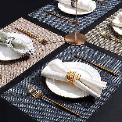 Serviços de mesa para restaurantes antiderrapante Serviços de mesa para jantar resistentes ao calor