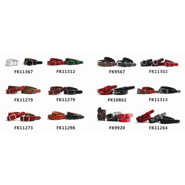 Пояс темных женщин пряжки никеля обитый кожаный с длиной 95 до 125cm