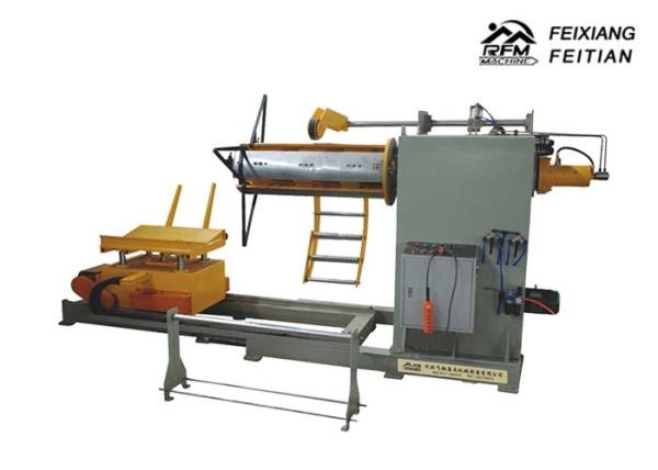 Automatic Hydraulic Steel Coil Uncoiler / Decoiler Easy Operation With Coil Car