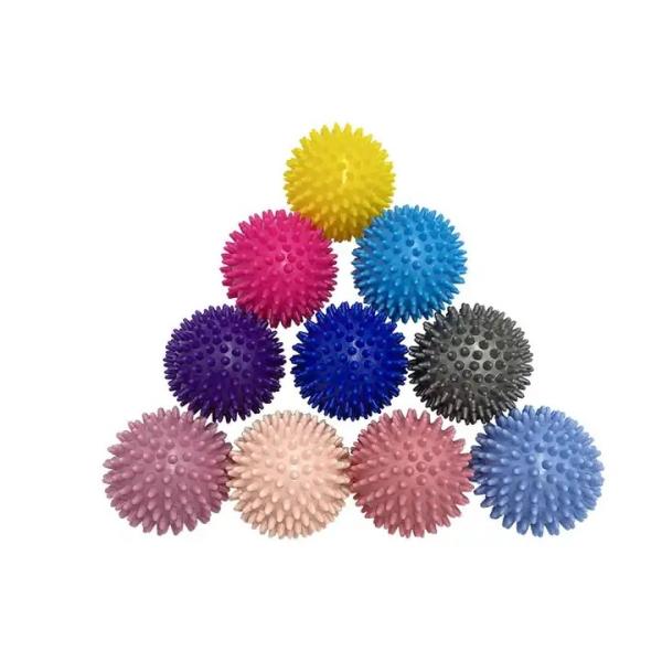 Physical Spiky Massage Ball Portable Foot Back Muscle Deep fascia Release Spiked Massager Roller ball