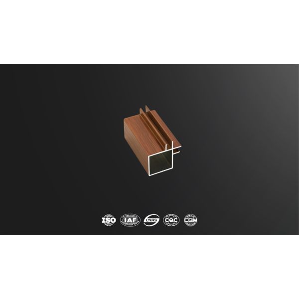 Печатание бумаги переноса цвета Семи законченного алюминиевого квадратного трубопровода деревянное для неофициальных советников президента