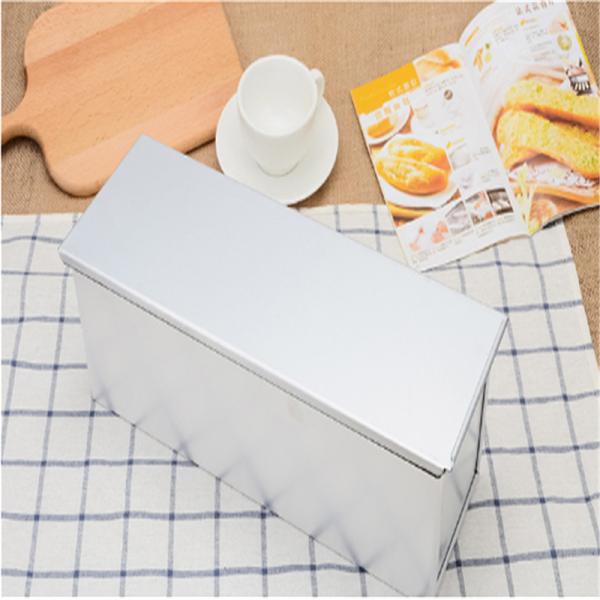                  Rk Bakeware China-Corrugated Aluminum Pullman Bread Loaf Pan             