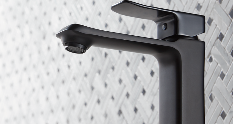 ARROW Modern Design Chrome Bathroom Vanity Faucet with Ceramic Cartridge Single Hole Deck Mounted Basin Mixer Faucet