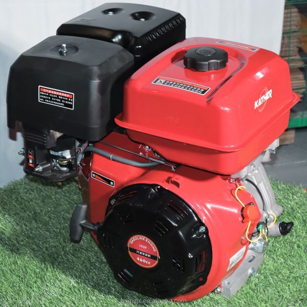 32 9kw/12hp 460cc Gasoline Engine 4 Stroke Petrol Engine Single Cylinder Recoil Start for Farm Machinery