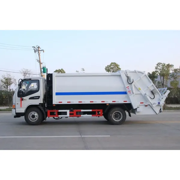 Small JAC Large Compressed Garbage Truck Hydraulic Cylinder Compression Garbage Truck
