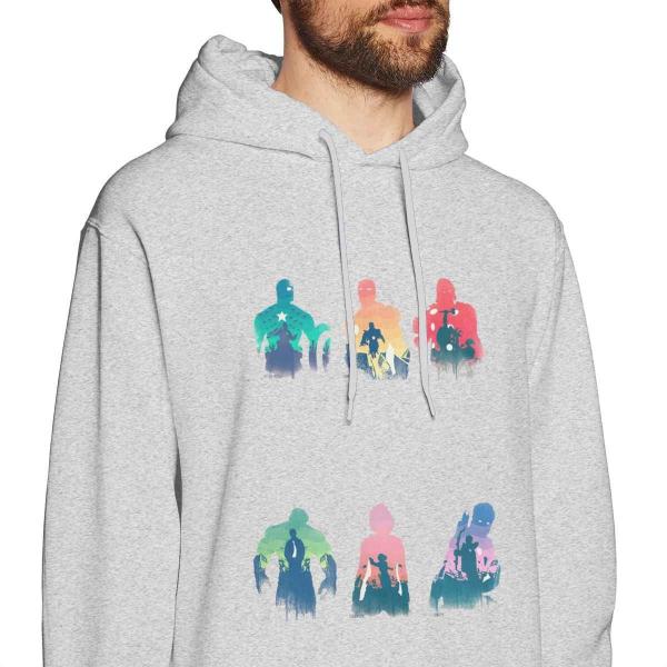 Machine Washable Oversized Cotton Sweatshirt , S M L Long Sleeve Sweatshirt Mens