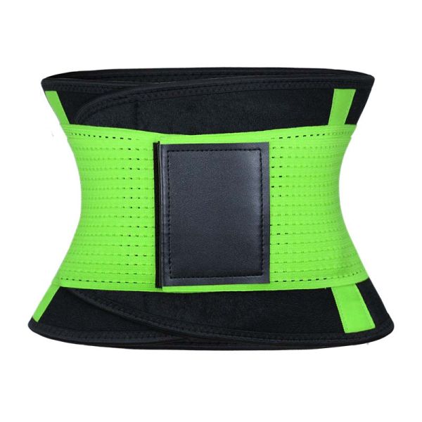 OEM Green Neoprene Sauna Waist Trainer Corset Sweat Belt S-XL
