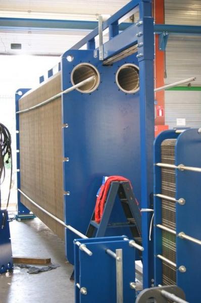 Supply high quality sondex s4 series blue color steel carbon frame intustry widely use gasket plate heat exchanger