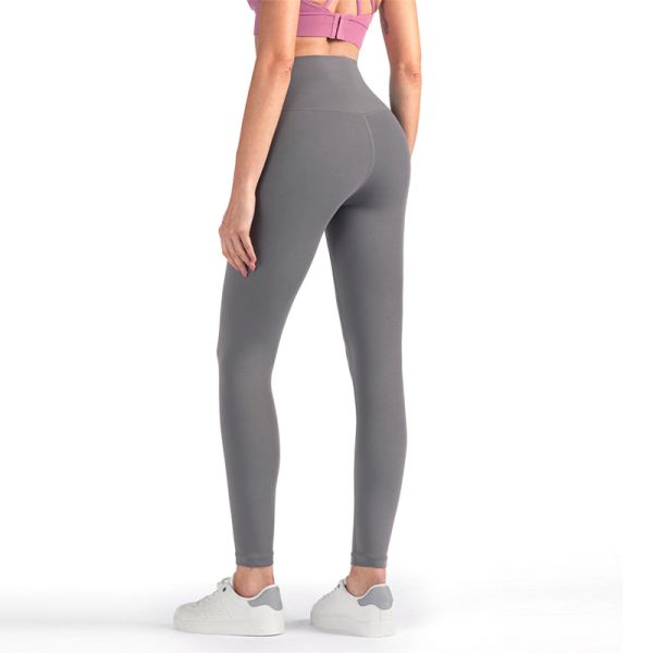 Colourful High Waisted Seamless Gym Leggings Snagging Resistance