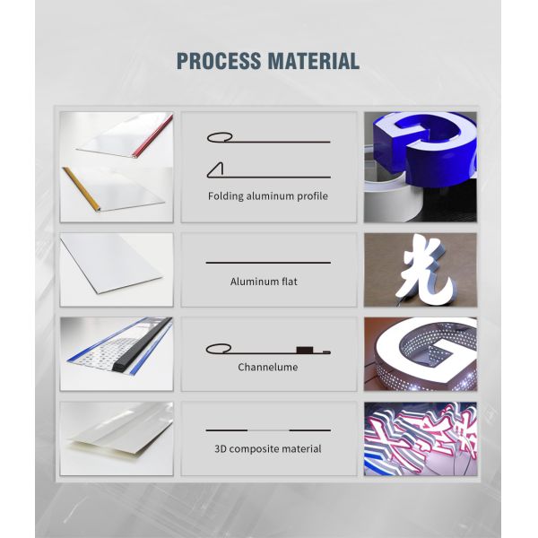 T16 Автоматическая алюминиевая профильная 3D-машина для изгиба букв