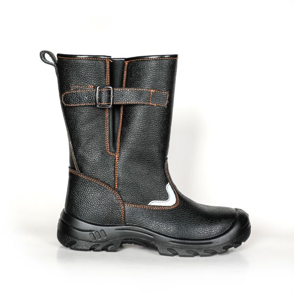 Shengjie OEM Профессиональная кожаная стальная каблуки высокие каблуки поглощение ударов рельефные унисексные фабричные стандартные ботинки безопасности