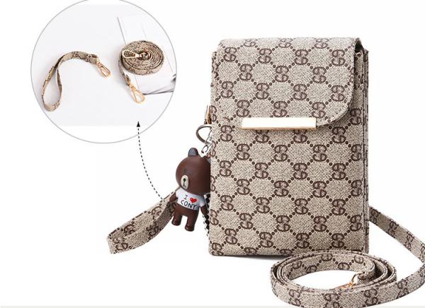 2019 versatile vertical large-screen mobile phone bag for women