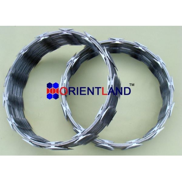 CBT-65 Concertina Barbed Wire Coils 54 Loops Military And High Security Fencing Use