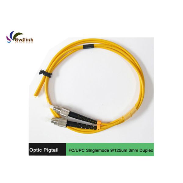 гибкий провод отрезка провода FC 9/125um 3mm оптический